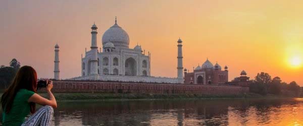Enjoy Sunrise Taj Mahal view
